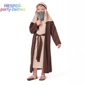 Costume de Clown HESPER de couleur marron, adapté aux personnes âgées, aux garçons et aux enfants, pour jouer au rôle de clown, tenue de clown pour Halloween - Product Image 2