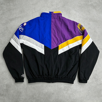 Veste coupe-vent légère personnalisée OEM pour streetwear, veste d'hiver zippée, veste d'hiver pour homme, fournisseur de vêtements de streetwear pour l'extérieur