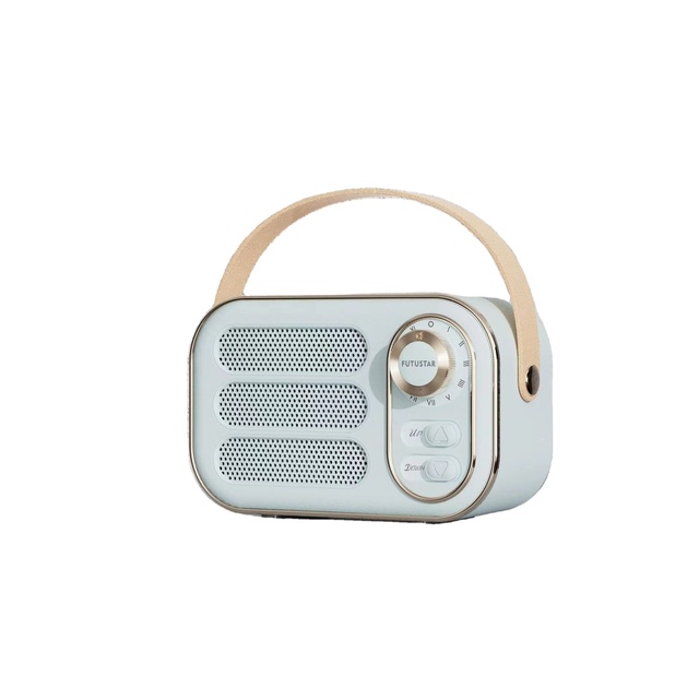 Wireless Portable Omni-directional Dynamic Microphone Speaker with 6-Hour Playtime Built-in Mic Sports Mini Design