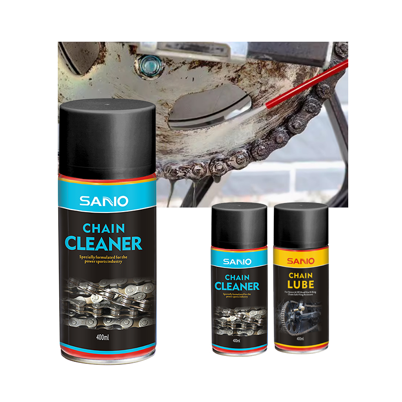 Anti-Roest Fiets Motorfiets Kettingreiniger Spray Hoge Efficiëntie Motor Fiets Smeermiddel Olie Ketting Smeermiddel En Schoner