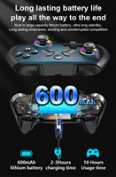 Bonacell 2.4GHz RGB Inalámbrico para Controladores One Elite/S/X/PC, Programación/Vibración/Audio de 3.5mm/Turbo/Giroscopio de 6 Ejes