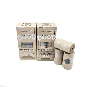 RDY Professional 100% <b>Compostable</b> & Biodegradable Poop Bags Eco-Friendly Plastic Custom Color Box Packaging - Product Image 5