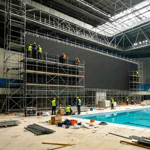 Display LED per Piscine Interne Serie RAYBO VisiGuard, 7680Hz Alta Frequenza <span class=keywords><strong>di</strong></span> Aggiornamento, Video Wall HD per Trasmissioni in Diretta e Segnapunti Competizioni - Product Image 2
