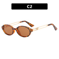 DOISYER 2026 Kodun Lunettes de soleil ovales à monture intégrale en PC UV400, nouveau style rétro européen et américain unisexe