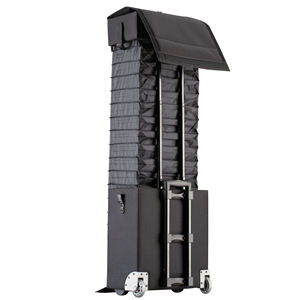 Étui de présentation pour lunettes de soleil de style nouveau, 25L, avec tiroir, armoire de rangement, avec 55 emplacements, nylon, 2 roues - Product Image 5