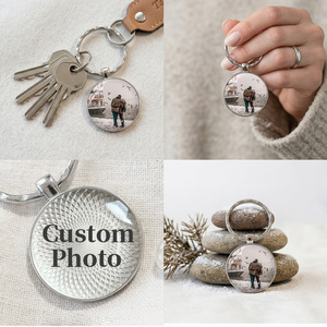 Confezioni regalo personalizzabili con <span class=keywords><strong>portachiavi</strong></span> in metallo monofacciali per coppie o per gatti e cani, <span class=keywords><strong>da</strong></span> <span class=keywords><strong>regalare</strong></span> come piccoli accessori - Product Image 4