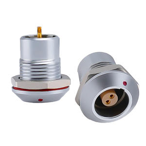 커넥터 소스 공장 HEG K 시리즈 LEMO LHJM 호환 IP68 방수 멀티코어 푸시풀 셀프락킹 커넥터 - Product Image 1