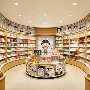 Blind Box Display Rack & Acrylic Shelf | One-Stop Pop Toy Shop Interior Design for Anime Store Renovation - Product Image 1