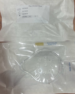 Protège-œil en polycarbonate transparent avec anneau de soutien rétinal pour interventions ophtalmiques – Dispositif de protection oculaire à usage chirurgical - Product Image 1