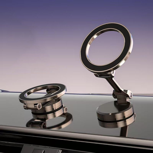 <span class=keywords><strong>Soporte</strong></span> Magnético para Teléfono de <span class=keywords><strong>Coche</strong></span>, de Aleación de Zinc, Plegable, con Ventosa para el Tablero o Parabrisas - Product Image 1