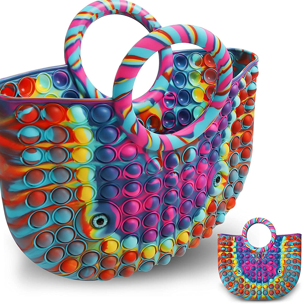 Антистрессовый фиджет-мешок, простая игрушка, антистрессовый фиджет-мешок, пузырьковый фиджет-мешок