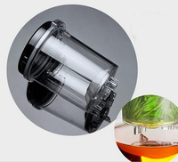Théière en verre résistant à la chaleur, bouilloire à thé en verre transparent, vente chaude