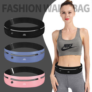 Custom Sports Unisex Outdoor Gear <b>Mini</b> Belt Waist <b>Bag</b> Water-Proof Nylon Jogging <b>Bags</b> Zipper Closure for Running Phone Carrying - Product Image 4