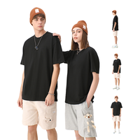 Adelgazamiento y ocultación de grasa 220GSM Camiseta 100% algodón camiseta para personas con una figura con un poco de sobrepeso