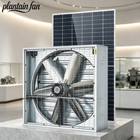 Ventilateur solaire mural de 20 pouces avec panneau solaire pour poulailler et serre