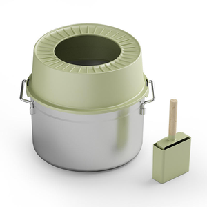 <span class=keywords><strong>Prix</strong></span> d'usine Fabricant chinois <span class=keywords><strong>Bac</strong></span> à litière pour chat en acier inoxydable à nettoyage rapide avec couvercle haut - Product Image 6
