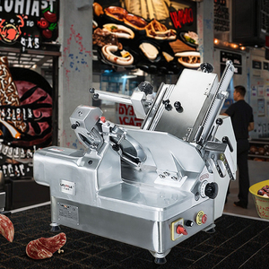Industrial High Speed Fresh Frozen Auto Meat Slicer Commercial Professional 300mm Electric Cooks Meat Slicer Machine <strong>Automatic</strong> - Product Image 1