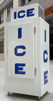 Congélateur de bac à glace pour stockage de glace, congélateur à glace commercial, bac de stockage de glace pour refroidisseur extérieur, machine à ensacher de glace