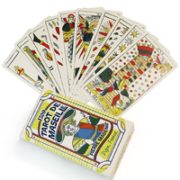Vente en gros de jeux de cartes de tarot rétro de Marseille écologiques de haute qualité, personnalisés et très demandés, avec guide pour adultes