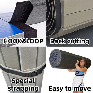 Alfombrillas DE LUCHA baratas Roll Xpe Foam 6 'X42' Rollo flexible de <span class=keywords><strong>espuma</strong></span> Mat Cheerleading Gymnastics Tumbling Gym Roll up Mats - Product Image 2