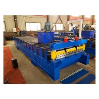 Machine industrielle de profilage à froid pour la fabrication de tôles de couverture en zinc ondulé
