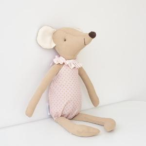 40cm nueva muñeca calmante para bebé PP algodón bebé ratón muñeca regalo usable muñeca de juguete - Product Image 5