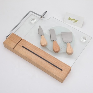 Thân thiện với môi Kính pho mát Hội Đồng Quản trị với tính năng kháng khuẩn dễ dàng làm sạch đồ dùng nhà bếp có tính năng pho mát <span class=keywords><strong>Slicer</strong></span> và dao - Product Image 4