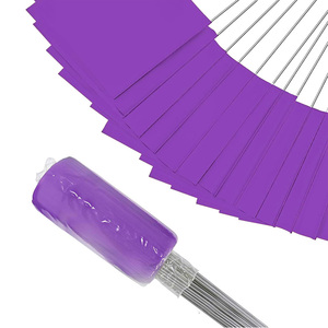 Wholesale Custom <strong>Mini</strong> 4*5 Inches 10x12.5cm Marking <strong>Flags</strong> PVC Small Yard <strong>Flags</strong> Stake <strong>Flags</strong> On 15 Inch Steel Wire - Product Image 4