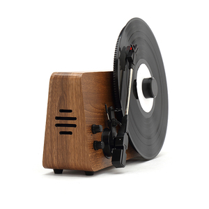 Tourne-disque <span class=keywords><strong>vinyle</strong></span> vertical avec haut-parleurs, rétro, USB, SD, LP, 3 vitesses, Bluetooth - Product Image 2