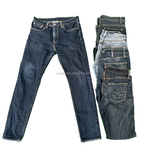 <span class=keywords><strong>Jeans</strong></span> de marque F8 d'occasion, qualité supérieure, mixte homme et femme, <span class=keywords><strong>jeans</strong></span> d'occasion en gros, pantalons en denim usagés - Product Image 2