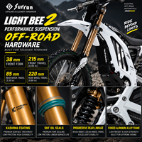 Moto électrique légère Surron Light Bee 2 2026 65 kg 24 kW 90 km/h Dirt Bike