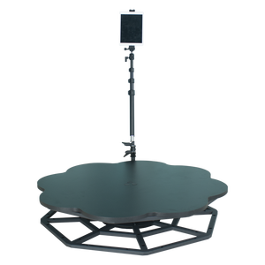 Stand Photo rotatif <span class=keywords><strong>360</strong></span> °, Portable, pour <span class=keywords><strong>Selfie</strong></span>, rotation lente, <span class=keywords><strong>360</strong></span> ° - Product Image 2
