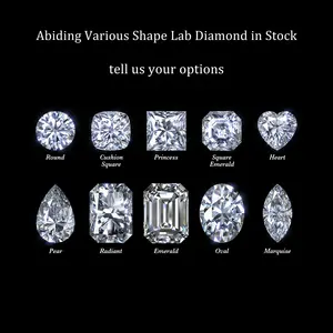 1カラット2カラットD E F <span class=keywords><strong>G</strong></span> HカラーVVS VS SIIGI認定HPHTCVDオーバルカットラボ成長ルーズダイヤモンドジュエリー作り - Product Image 5