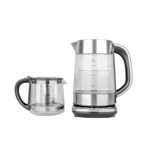 Manufacturer Custom Turkish Tea Maker Stainless Steel 2 in 1 Water Heater Thermostat Control Glass Tea <b>Kettle</b> <b>Kettle</b> 2022 New Ki - Product Image 5