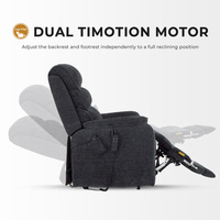 Fauteuil inclinable électrique extra large et durable pour personnes corpulentes, aide à la position debout et à la rééducation
