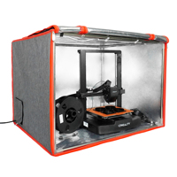 Kotak Pelindung Printer 3D Resin ODM dengan Kit Ventilasi, Orientasi Horizontal dan Vertikal untuk Printer 3D Bamboo Lab