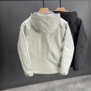 Chaqueta de Trabajo con Capucha para Hombre, Otoño/Invierno 2025, Apta para Uso Diario Informal y Deportivo, Bolsillo Utilitario Ajustable, Estilo Urbano - Product Image 3