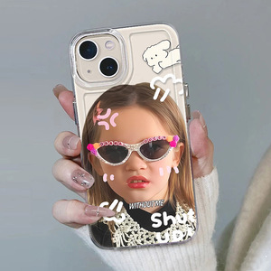 Ottenere ragazza arrabbiata cucciolo di stampa antiurto spazio TPU custodia del telefono cellulare per Iphone 8 X Xr Xs 11 12 13 14 15 16 17 Pro Max - Product Image 6