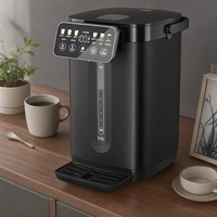 Bouilloire Électrique Thermo Pot 5L SUS304 à Commande Tactile LED 6 Niveaux, Meilleure Vente, Idéale pour la Famille et le Salon