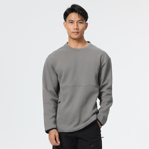 Nouvelle mode de sweat-shirt à col rond personnalisé sweat-shirt épais en coton unisexe vente en gros de sweat-shirt à col rond pour hommes - Product Image 3