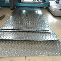 Plaque en aluminium à motif en damier de haute qualité, plaque en aluminium gaufrée, provenant d'un fabricant d'aluminium