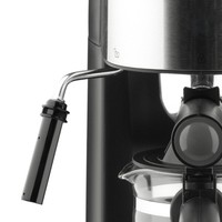 Machine à café expresso semi-automatique 800W, petite machine à café à vapeur haute pression pour la maison, mousseur à lait pour le bureau