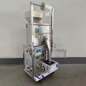 Machine d'emballage automatique verticale pour sel alimentaire, riz, sucre, farine, sel de roche, poivre noir en poudre, sachets de 1 kg et 1 g - Product Image 2