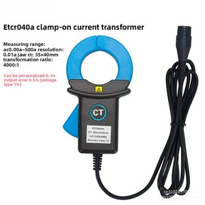 Sonde de courant à pince ETCR030A ETCR040A ETCR068A ETCR080A pour transformateur de courant de fuite AC, plage 0,01A-1000A, analyseur de pannes de puissance - Product Image 4