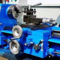 Tour à métaux horizontal miniature manuel Senmo CJM320C avec moteur 220V, léger