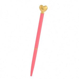 Crystal High Quality Promotion Personalize Logo Lucky Heart Diamond Ball <b>Pen</b> - Product Image 3