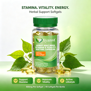 Complément Énergisant Masculin : Extrait de Horny Goat Weed en Gélules Molles 800mg, 90 unités – Soutient la Force Physique, la Vitalité et le Mode de Vie Quotidien – Vente en Gros, OEM - Product Image 3