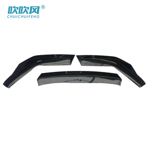 Becquet de diffuseur avant en Fiber de carbone sec OEM de haute qualité pour <span class=keywords><strong>BMW</strong></span> M5 F90 2021 + lèvre de pare-chocs avant noir - Product Image 4