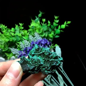 Vente en gros de malachite naturelle de haute qualité, spécimen minéral brut, pierres de guérison, excellent artisanat en cristal pour cadeaux, bricolage, amour - Product Image 3