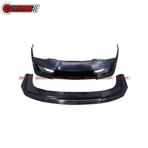 Kit carrosserie en fibre de verre style LB pour Lamborghini Gallardo LP540 : Lame de pare-chocs avant, extensions d'ailes, jupes latérales, aileron arrière - Product Image 3